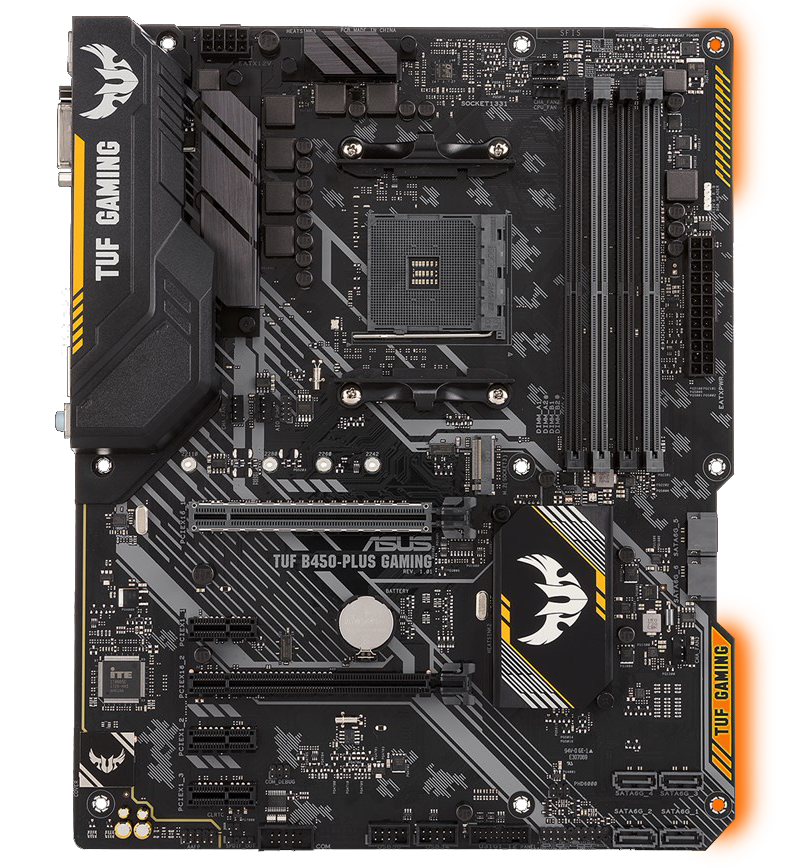 Asus Tuf Amd Ryzen B450 Plus Am4 Atx Gaming Motherboard Ln91483 Tuf