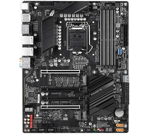 Gigabyte Intel W480 VISION W ATX Motherboard LN113361 | SCAN UK