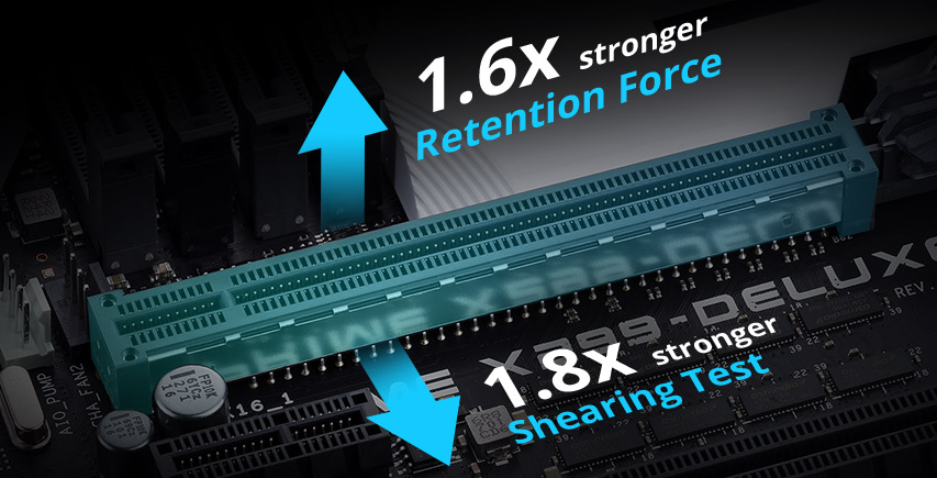 SafeSlot Prime Deluxe PCIe Lanes