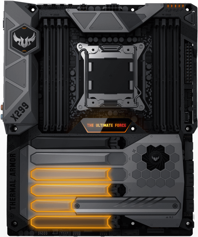 Dust Defender on X299 TUF Mark1