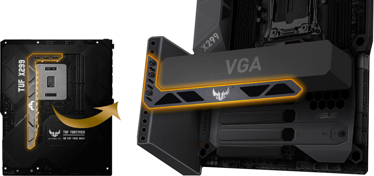 ASUS Intel CoreX TUF X299 MK1 Extreme ATX Motherboard LN82159 TUF