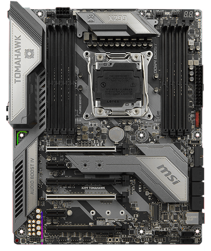 MSI X299 TOMAHAWK Motheboard