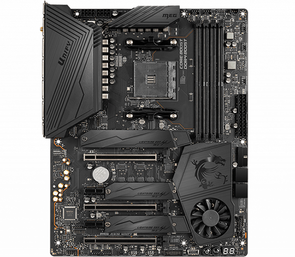 MSI AMD Ryzen X570 MEG Unify AM4 PCIe 4.0 ATX Motherboard MSI AMD Ryzen X570 MEG Unify AM4 PCIe 4.0 ATX Motherboard