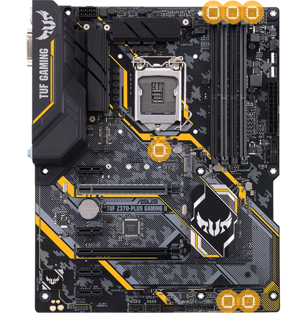 値下げ 即決 ASUS TUF Z370-PLUS GAMING Win10 Pro付き 第8世代，第9世代対応 ASUS TUF Z370 Plus Gaming Motherboard - Specs, Compare Prices