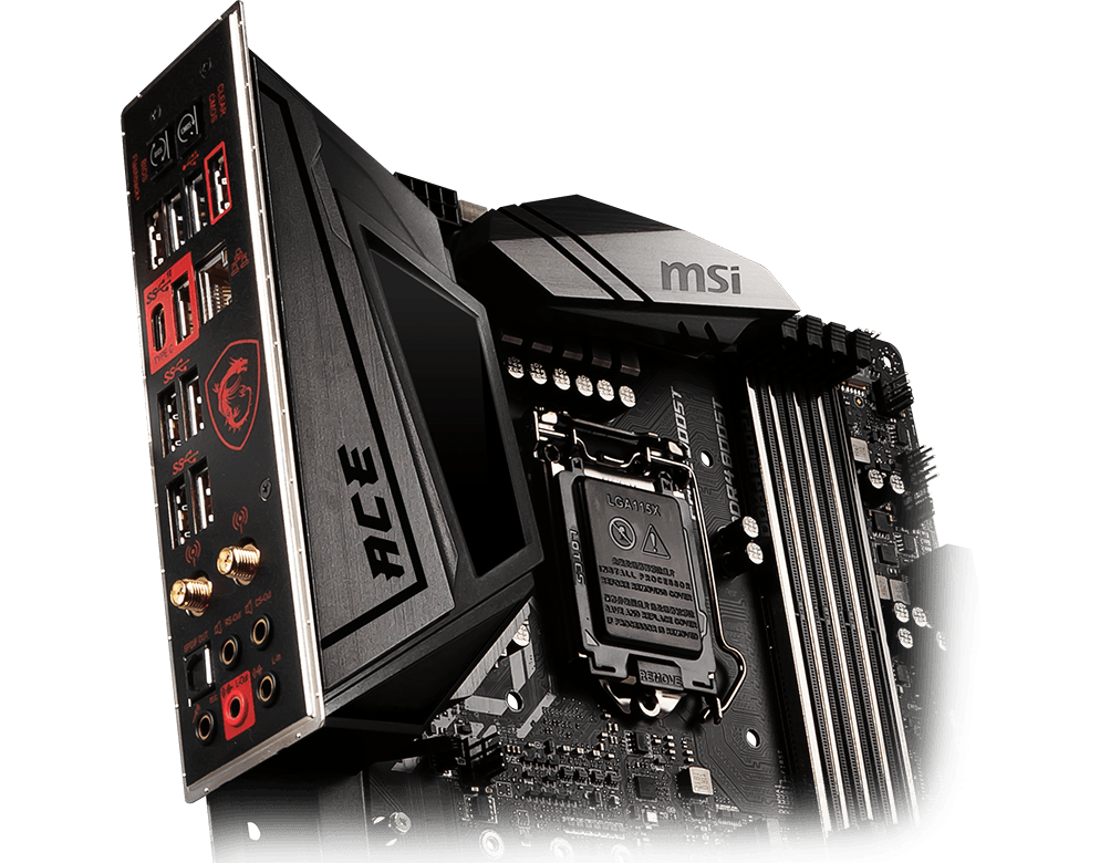 MSI MEG Intel Z390 ACE 9th Gen ATX Motherboard LN92785 MEG Z390 ACE SCAN UK