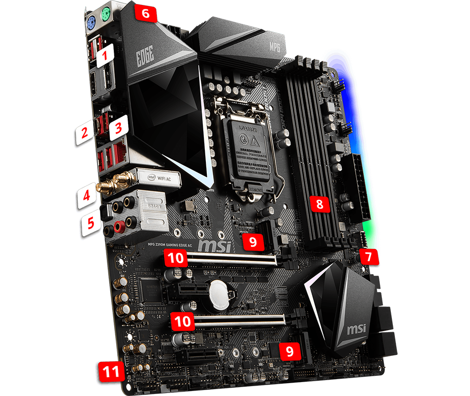 Z390 Edge AC. MSI z390 Edge AC. Z390 Gaming Edge AC. MSI z390 Edge AC Board view. Msi carbon gaming z390