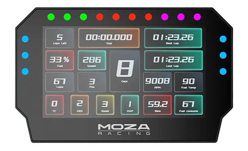 Touchscreen Sim Dash