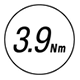 3.9nm DD servo motor icon.