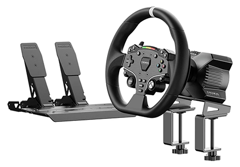 R3 Racing Wheel and Pedals for Xbox & PC from MOZA.