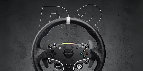 Xbox-Ready Racing Wheel with Pro Features.