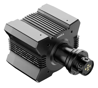 Top right angle of R9 V3 Direct Drive Wheel Base.