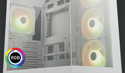 ARGB reverse blade fans