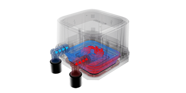 High efficiency pump design.