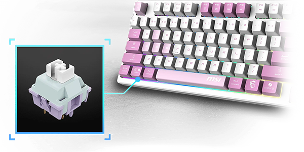 FORGE GK600 mechanical switch.