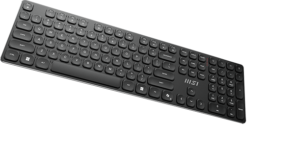 Forge keyboard angled.