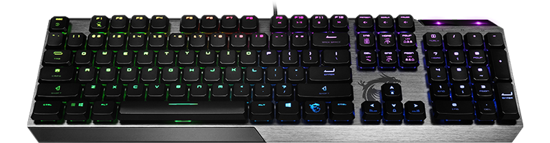 MSI VIGOR GK50 Low Profile RGB Gaming Keyboard