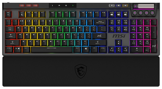 Strike Pro Wireless Gaming Keyboard from MSI