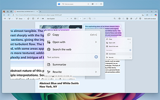Click-to-Do with AI Power