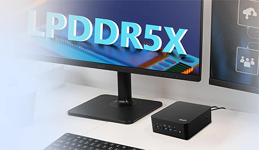 LPDDR5X Memory on Package (MOP)