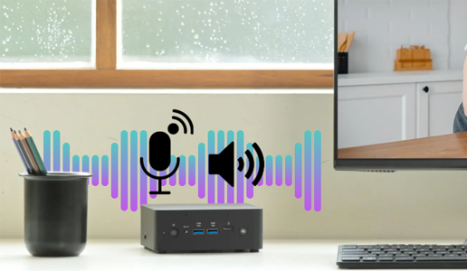 Built in d-mic and speaker