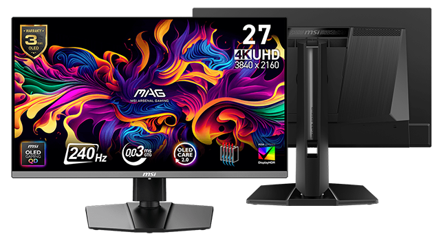 MSI 有機EL ゲーミングモニター MAG 272UP QD-OLED X24 MSI MAG 272UP QD-OLED X24