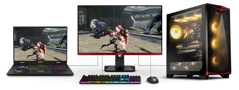 MAG 274QR Monster Hunter Edition 27インチ MSI MAG 274QRF QD E2 Adaptive Sync HDR IPS Monitor - Monster