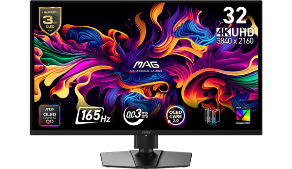 MSI MAG 322UP QD-OLED E16 Gaming Monitor