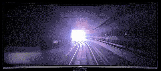 A gif to show a custom Peak 1300 brightness