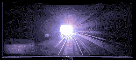 A gif to show the default Peak 1300 brightness 