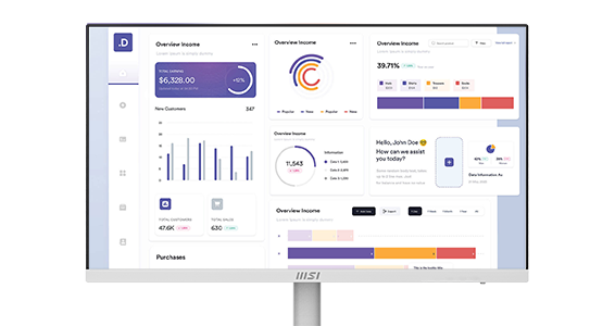 Clear statistical information to highlight smooth clarity.