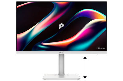 monitor stand adjustments