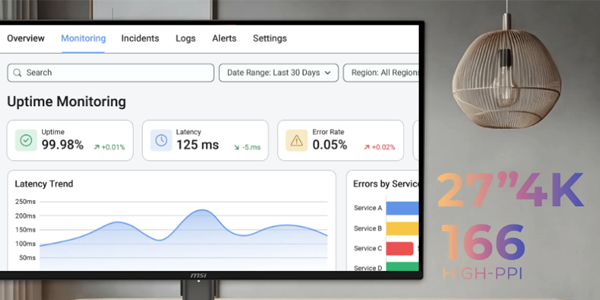 PRO MAX monitor displaying report on-screen.
