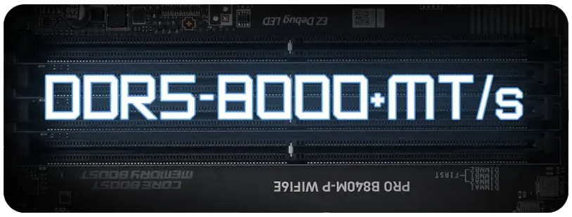 DDR5 Memory Support