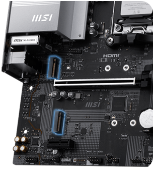 x5 PCIe 2280/110 Slots