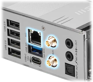 MSI PRO B850-P WiFi AM5 DDR5 PCIe 5.0 ATX Motherboard LN154203