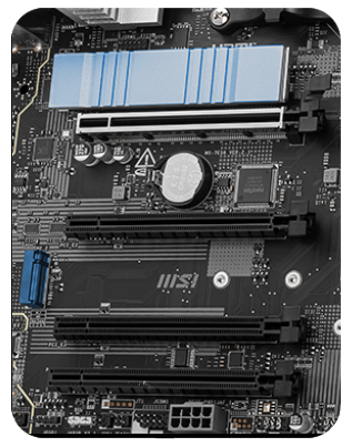 x3 M.2 2280 Slots