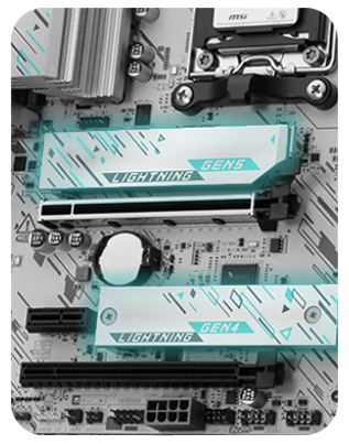 x3 M.2 2280 Slots