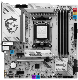 MSI B850M GAMING PLUS WiFi6E AM5 DDR5 PCIe 4.0 MicroATX