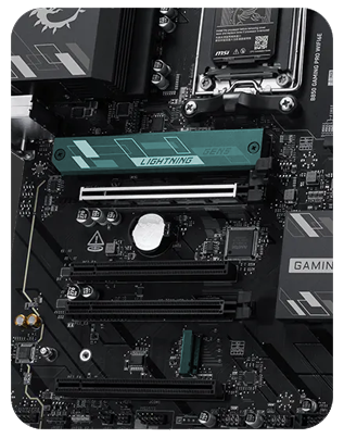 x3 M.2 2280 Slots