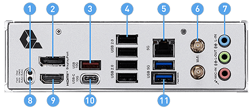 MSI PRO B850M-P WiFi AM5 DDR5 PCIe 5.0 microATX Motherboard