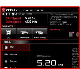 BIOS EZ Mode