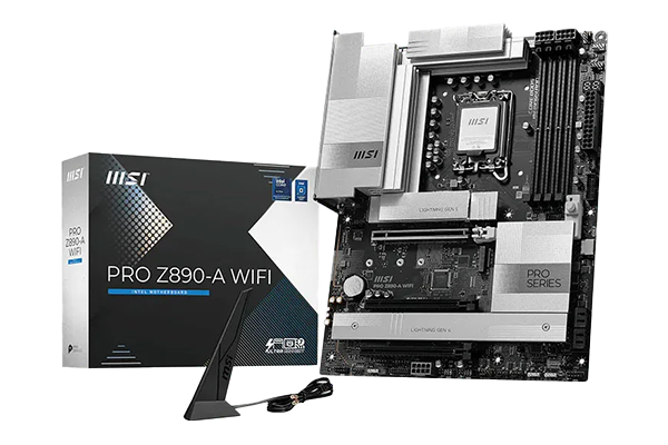 MSI PRO Z890-A WIFI Motherboard.