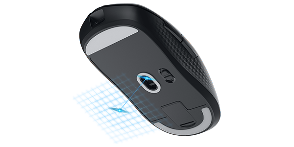 Underneath the VERSA 300 WIRELESS 8K.