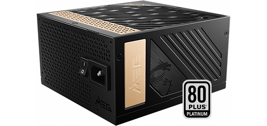 MSI MEG Ai1300P PCIE 5 1300W PCIE 5 80+ Platinum Power