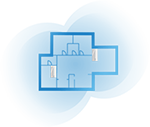Seamless Coverage icon.