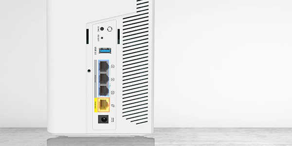 2.5 Gbps wired connection.