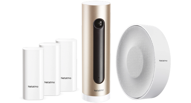 Netatmo Smart Indoor Camera with Sensors + Siren