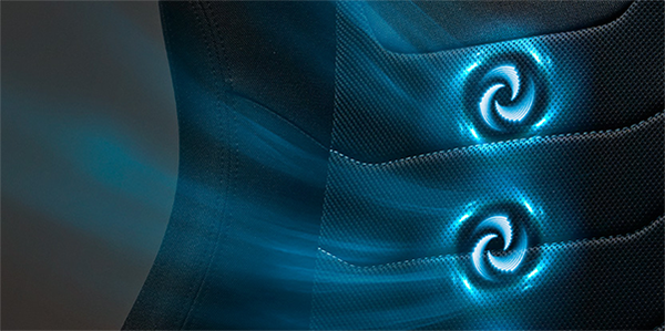 Built-In Active Cooling System