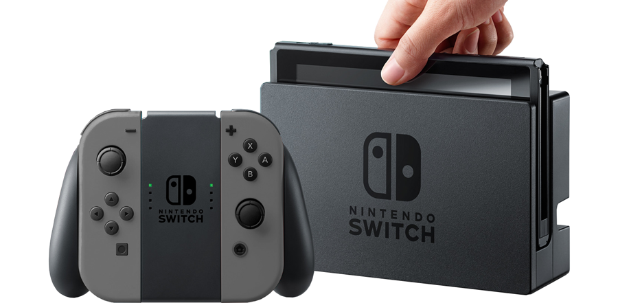 Nintendo Switch HD Video Games Console Tablet Grey LN79420 2500046 SCAN UK
