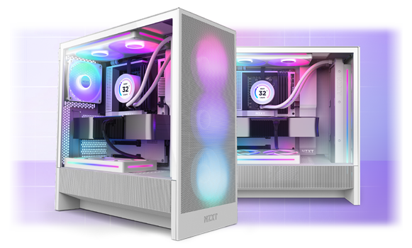 NZXT H5 FLOW RGB WHITE